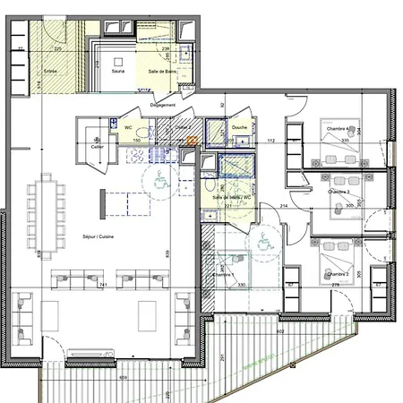 Spacieux 4 Avec Sauna, Hammam, - Fr-1-671-286 Apartment *